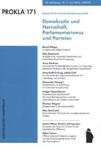 Demokratie und Herrschaft, Parlamentarismus und Parteien