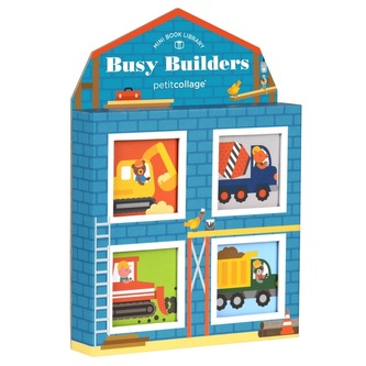 Petitcollage Miniknížky Stavitelé