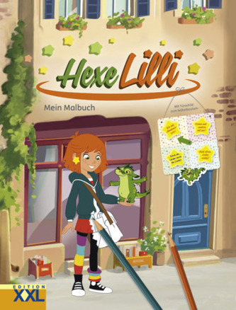 Mein Malbuch - Hexe Lilli