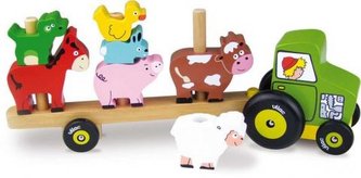 Vilac Nasazovačka traktor se zvířátky