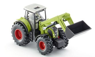 Siku Kovový model traktor Claas s předním nakladačem 1:50