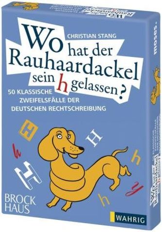 Wo hat der Rauhaardackel sein h gelassen? (Spiel)