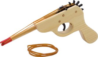 Vilac Dřevěná pistol na gumu