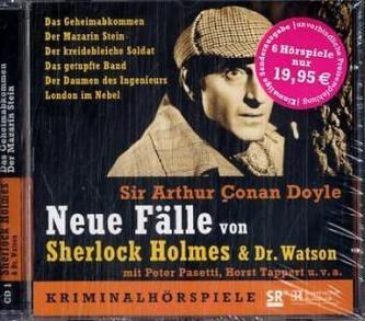 Neue Fälle von Sherlock Holmes & Dr. Watson, 5 Audio-CDs