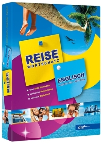 Reisewortschatz Englisch, 4 Audio-CDs + MP3-Files + Begleitheft