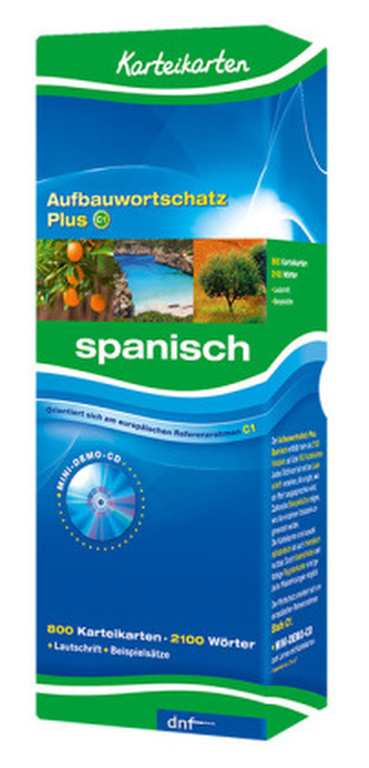 Spanisch Aufbauwortschatz Plus, Karteikarten