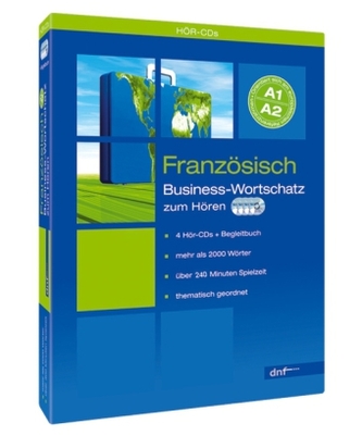 Französisch Business-Wortschatz zum Hören, 4 Audio-CDs + Begleitbuch