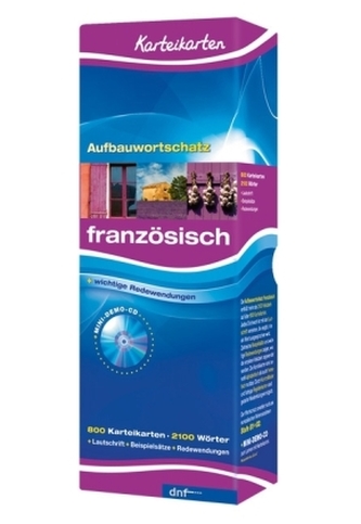 Karteikarten Grundwortschatz Französisch, m. Mini-Demo-CD-ROM