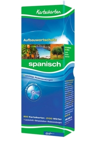 Karteikarten Aufbauwortschatz Spanisch, m. Mini-Demo-CD-ROM