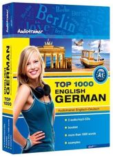 Top 1000 Audiotrainer Englisch-Deutsch / English-German, 2 Audio/mp3-CDs m. Booklet