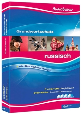 Audiotrainer Grundwortschatz Russisch, 4 Audio-CDs