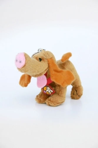 Günter, der innere Schweinehund auf 4 Pfoten, Plüschfigur (10 cm)