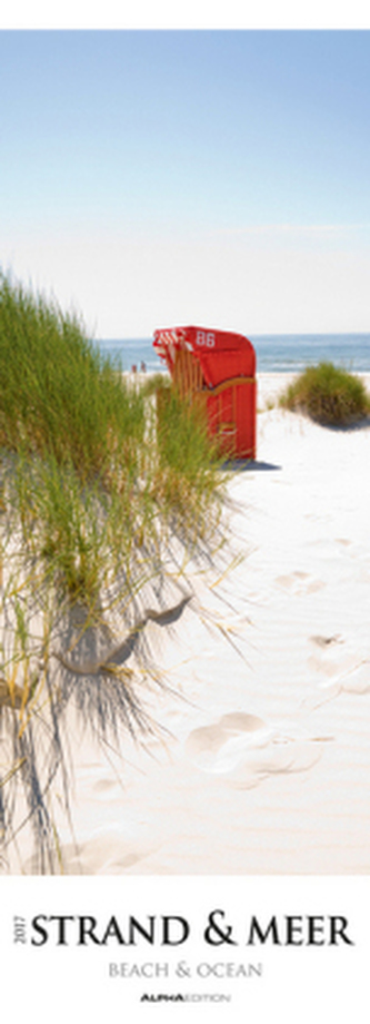 Strand & Meer / Beach & Ocean 2017, Streifenkalender XXL