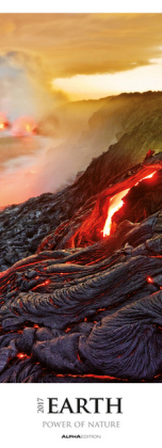 Earth - Power of Nature 2017, Streifenkalender XXL