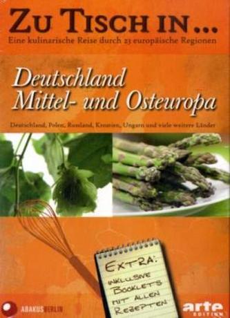 Zu Tisch in  . . . Deutschland, Mittel- und Osteuropa, DVDs. Box.3