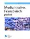 Medizinisches Französisch pocket