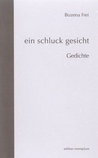 Ein Schluck Gesicht