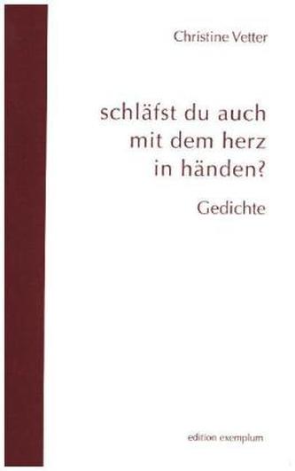 schläfst du auch mit dem herz in händen?
