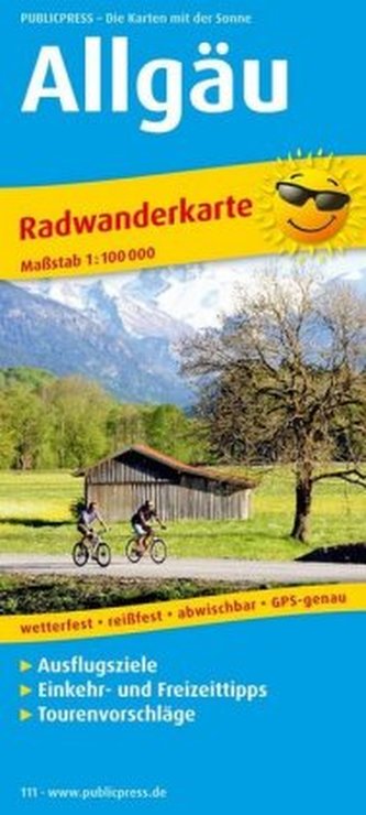 PublicPress Radwanderkarte Allgäu