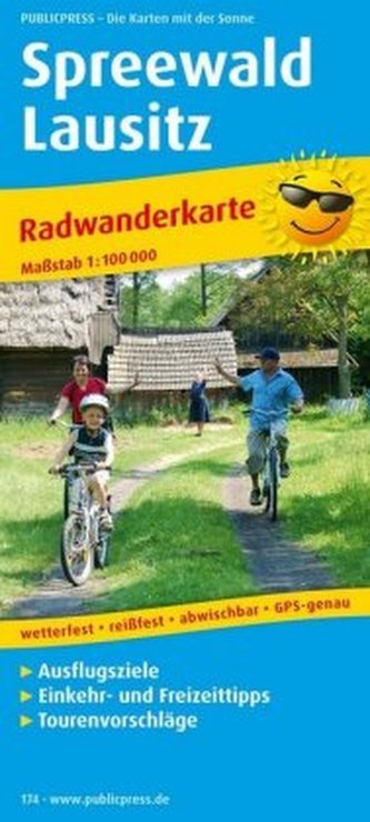 PublicPress Radwanderkarte Spreewald - Lausitz