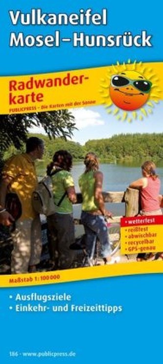 PublicPress Radwanderkarte Vulkaneifel - Mosel - Hunsrück