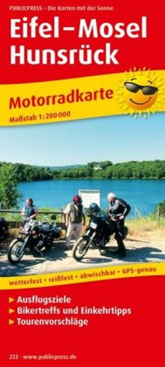 PublicPress Motorradkarte Eifel - Mosel - Hunsrück