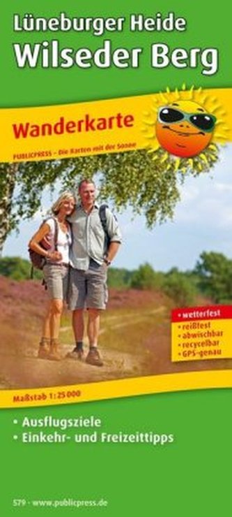 PublicPress Wanderkarte Lüneburger Heide, Wilseder Berg