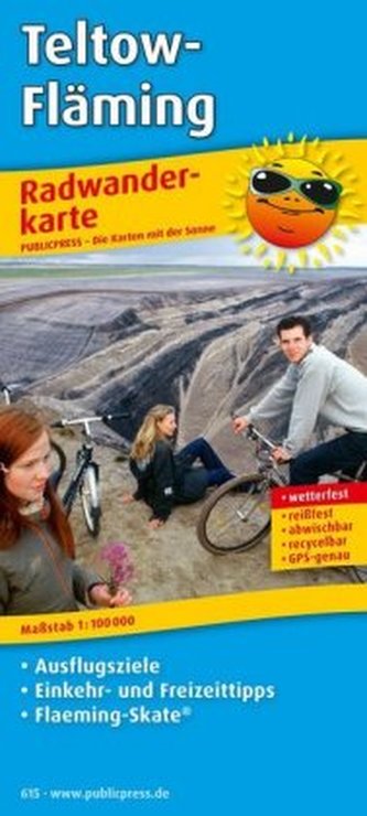 PublicPress Radwanderkarte Teltow, Fläming