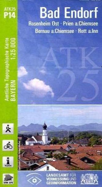 Amtliche Topographische Karte Bayern Bad Endorf
