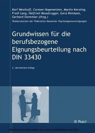 Grundwissen für die berufsbezogene Eignungsbeurteilung nach DIN 33430