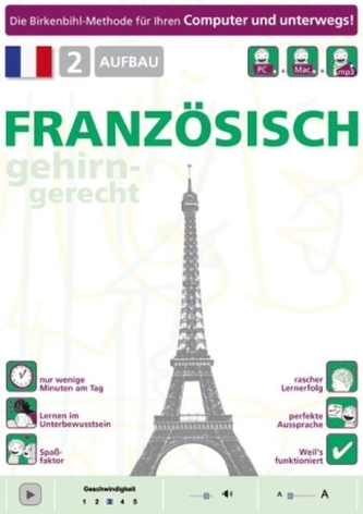 Französisch gehirn-gerecht, 2 Aufbau , 1 CD-ROM