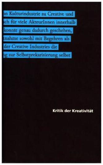 Kritik der Kreativität