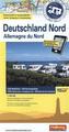 Promobil Reisemobil- & Campingkarte Deutschland Nord. Promobil Carte Camping & Caravaning Allemage du Nord. Promobil Camping- &