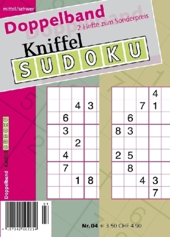 Doppelband Kniffel-Sudoku. Bd.4