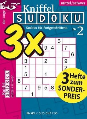 Kniffel-Sudoku 3er-Band. Nr.2