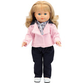 Petitcollin Švadlenský kufřík modrá látka 1