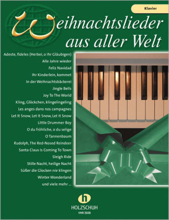 Weihnachtslieder aus aller Welt, für Klavier
