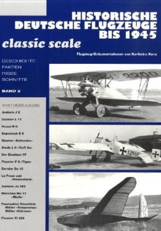 Historische Deutsche Flugzeuge bis 1945. Bd.2
