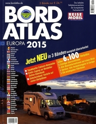 Reisemobil International, Bordatlas 2015, 3 Bde.