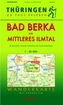 Wanderkarte Bad Berka und mittleres Ilmtal