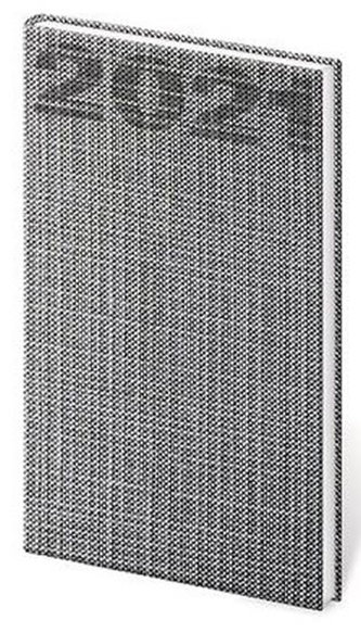 Diář 2021: Coco šedá, kapesní týdenní, 80x150