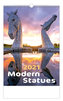 Kalendář 2021 nástěnný: Modern Statues, 315x450