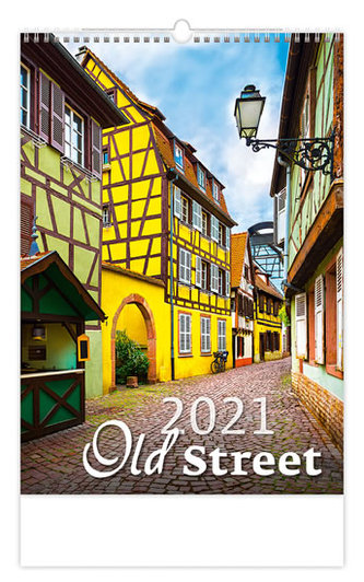 Kalendář 2021 nástěnný: Old Street, 315x450