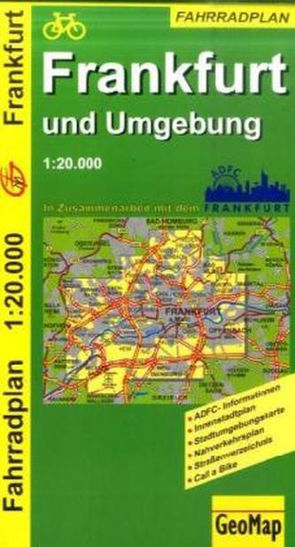 GeoMap Fahrradplan Frankfurt und Umgebung
