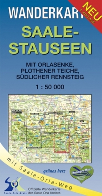 Wanderkarte Saalestauseen