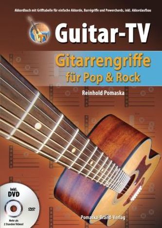 Guitar-TV, Gitarrengriffe für Pop & Rock, m. DVD