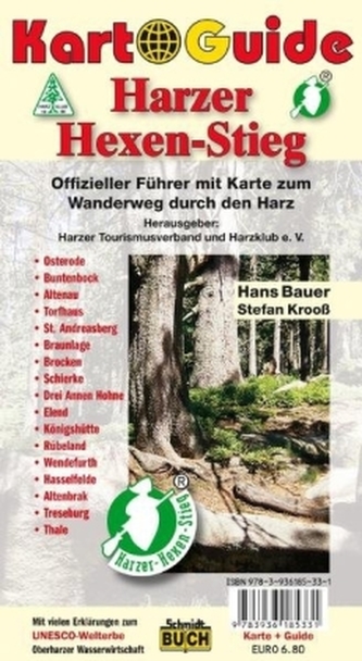 Karto-Guide: Harzer Hexen-Stieg, m. 1 Buch