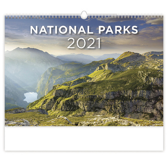Kalendář 2021 nástěnný: National Parks, 450x315
