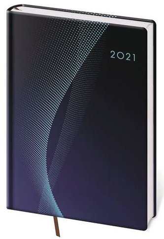 Diář 2021: Vario Blue, A5 týdenní, 145x205