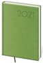 Diář 2021: Print světle zelená, A5 denní, 145x205